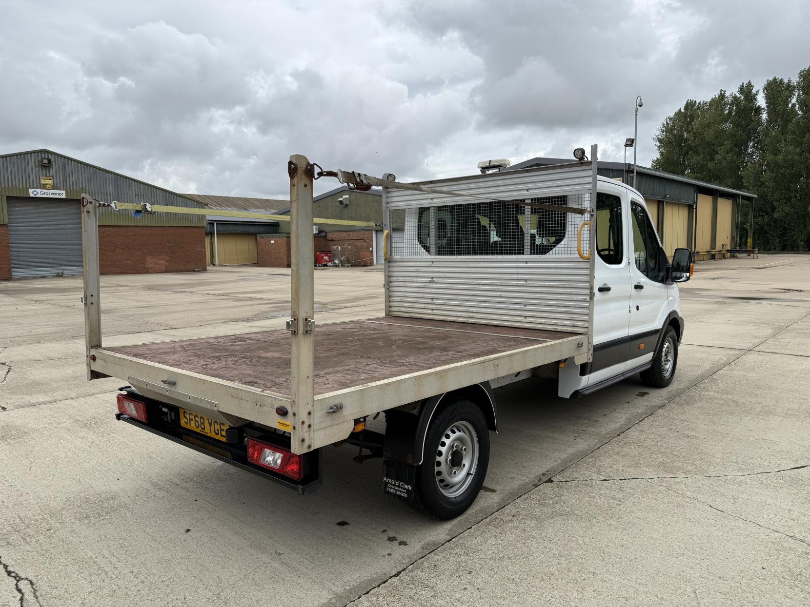 Ford Transit 2.0 350 EcoBlue Chassis Double Cab 4dr Diesel Manual FWD L3 H1 Euro 6 (170 ps) Dropside Flat Bed