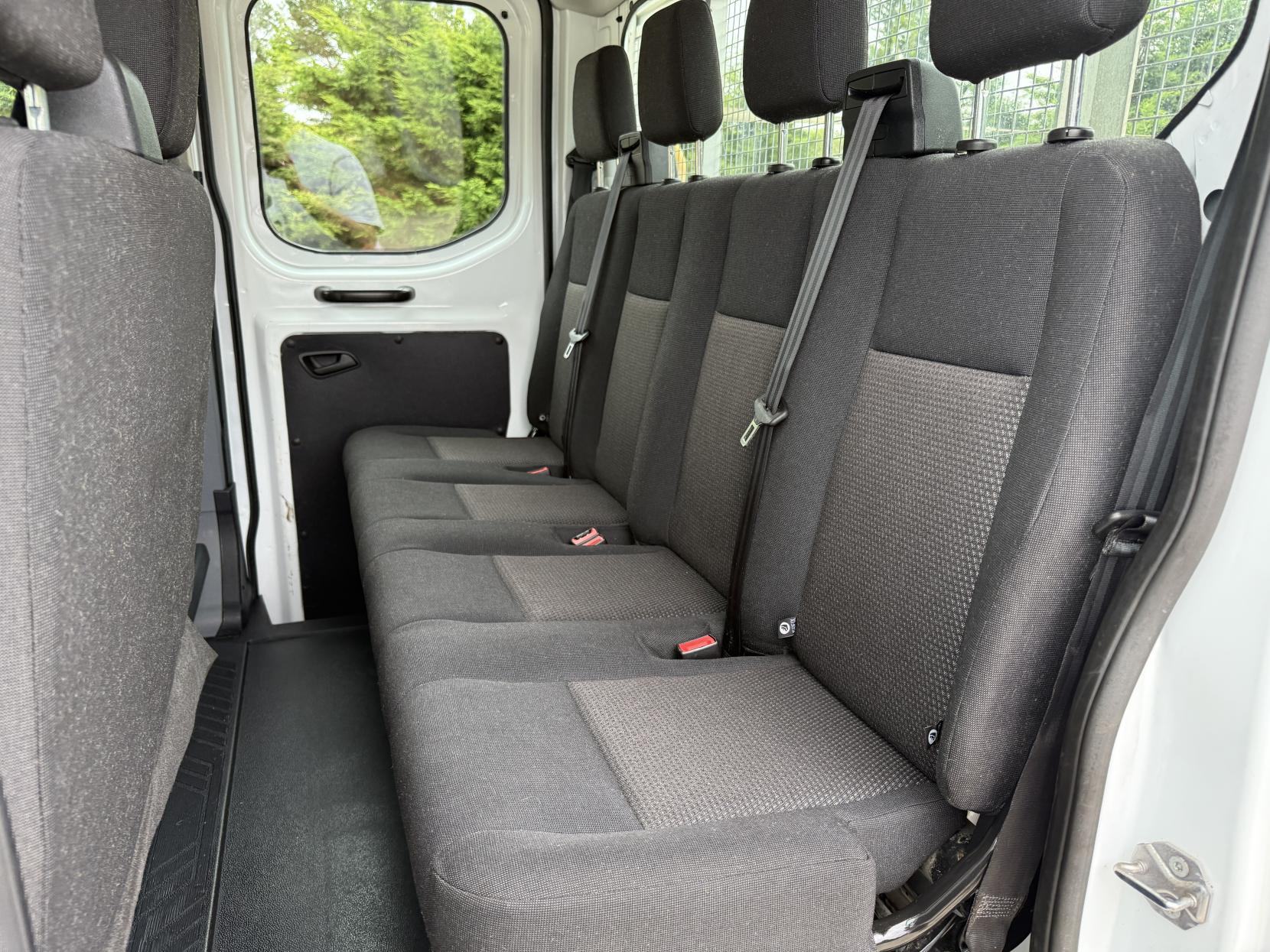 Ford Transit 2.0 350 EcoBlue Chassis Double Cab 4dr Diesel Manual FWD L3 H1 Euro 6 (170 ps) Dropside Flat Bed