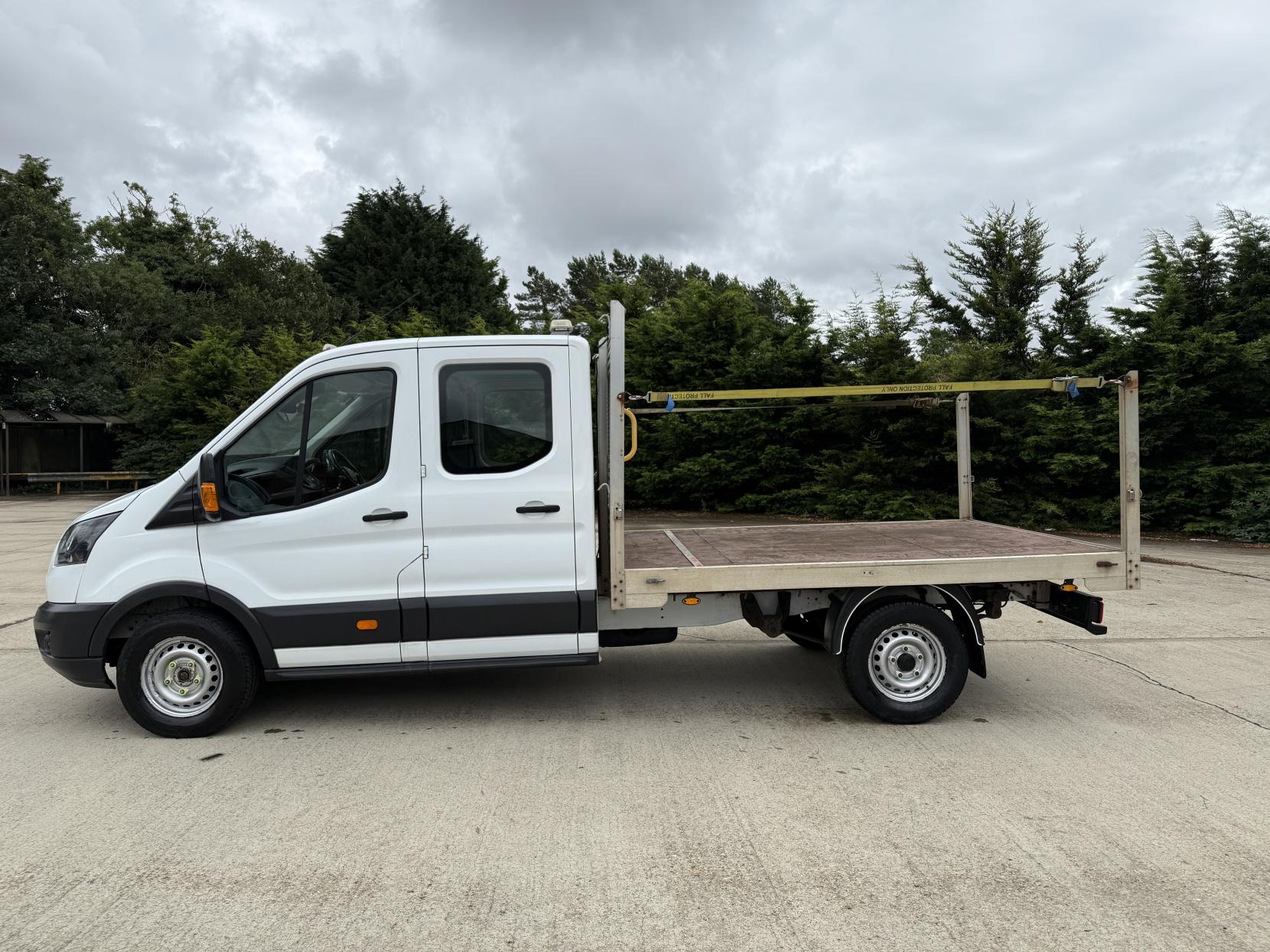 Ford Transit 2.0 350 EcoBlue Chassis Double Cab 4dr Diesel Manual FWD L3 H1 Euro 6 (170 ps) Dropside Flat Bed