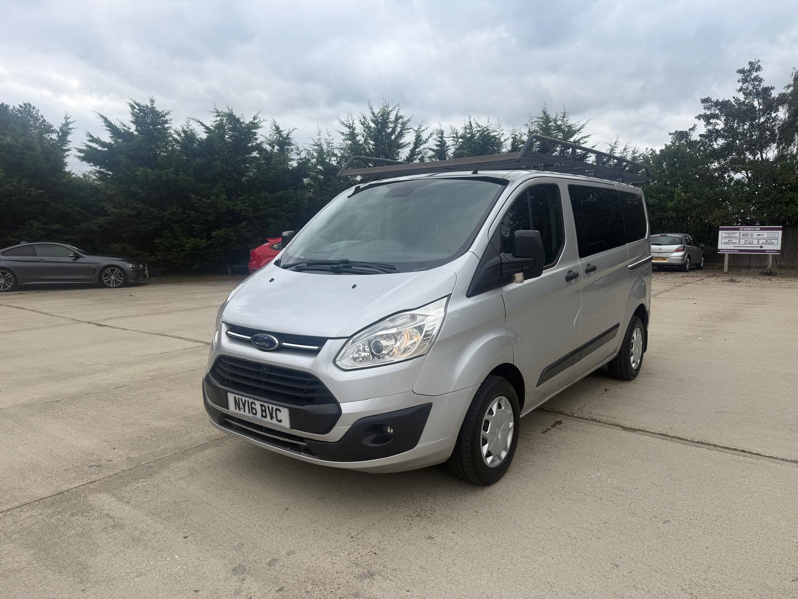 Ford Transit Custom 2.0 TDCi 290 Trend Combi Van 6dr Diesel Manual L1 H1 Crew Cab(161 g/km, 128 bhp)